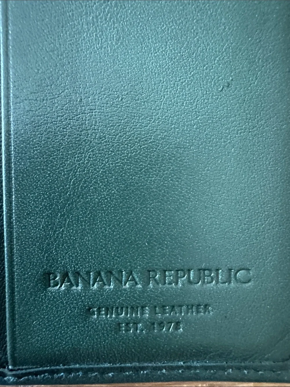 Banana Republic compact leather